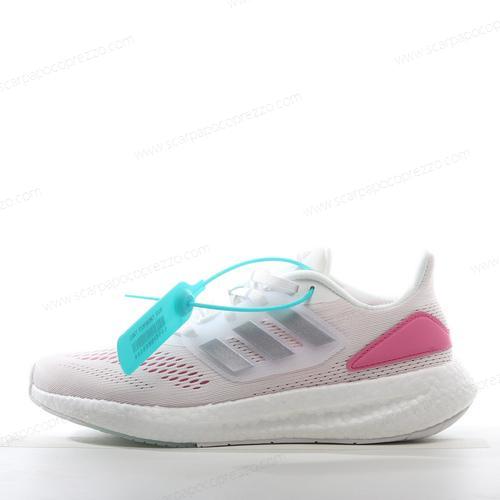 Adidas Pureboost 22 ‘Bianco Rosa’ Scarpe HQ1457