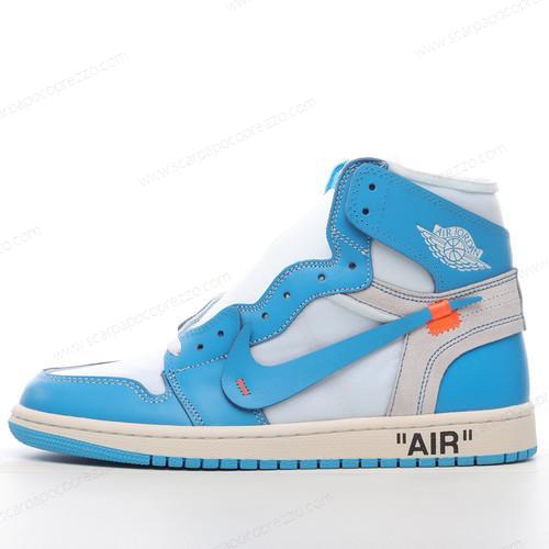 Nike Air Jordan 1 Retro High ‘Blu Bianco’ Scarpe AQ0818-148