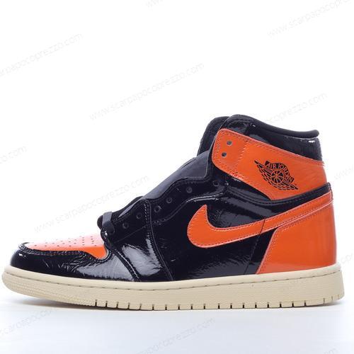 Nike Air Jordan 1 Retro High ‘Nero Arancione’ Scarpe 555088-028