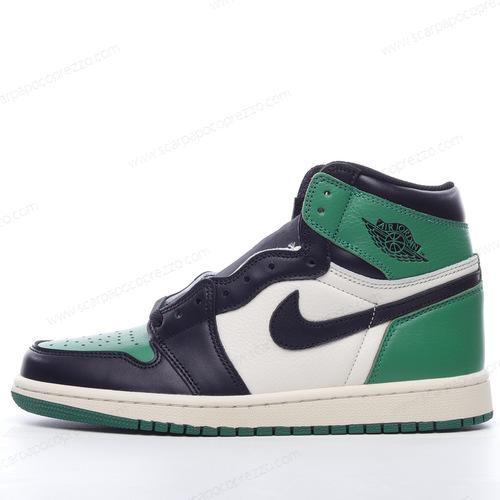 Nike Air Jordan 1 Retro High ‘Nero Verde’ Scarpe 555088-302