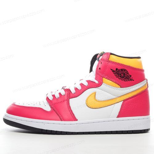 Nike Air Jordan 1 Retro High OG ‘Arancione Rosso Bianco’ Scarpe 555088-603