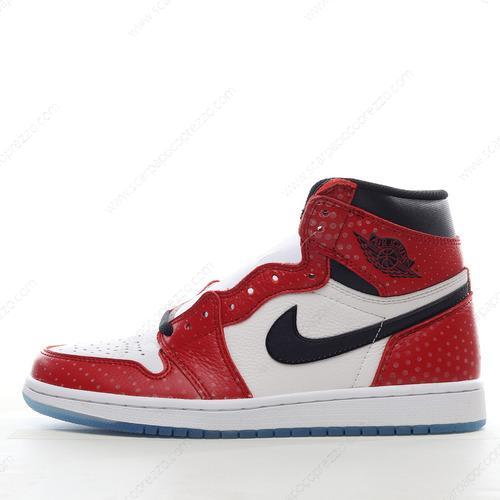 Nike Air Jordan 1 Retro High ‘Rosso Nero Bianco’ Scarpe 555088-602