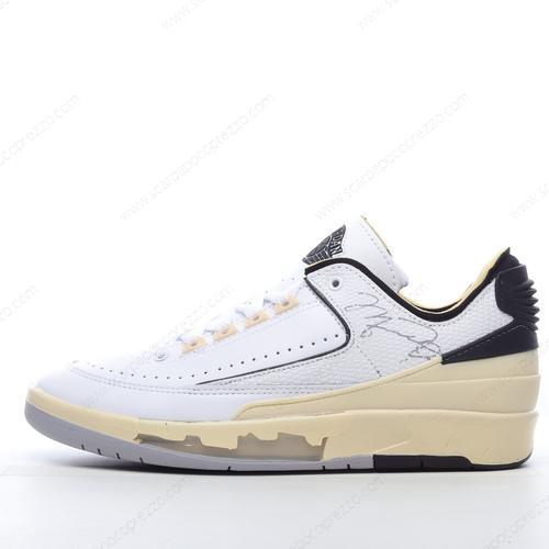 Nike Air Jordan 2 Low SP x Off-White ‘Bianco Nero’ Scarpe DJ4375-101