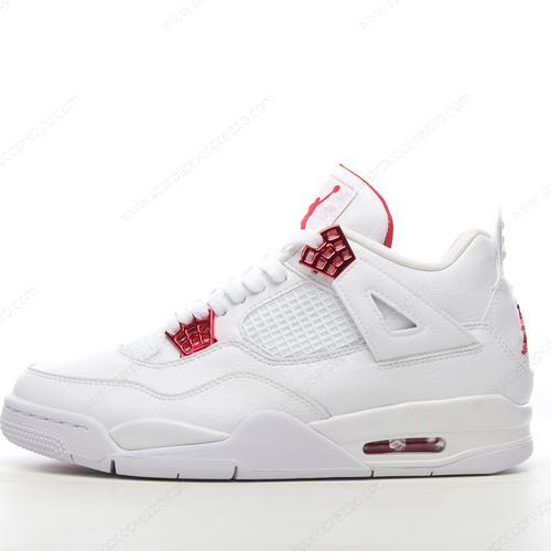 Nike Air Jordan 4 Retro ‘Bianco Rosso’ Scarpe CT8527-112